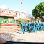 Cao su Chư Sê khai mạc lớp huấn luyện tự vệ cho 60 chiến sỹ