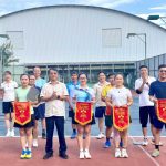 Sôi nổi giải Pickleball chào mừng Đại hội Đảng bộ Cao su Kon Tum