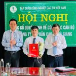 Ông Lê Chí Trường giữ chức Tổng Giám đốc Cao su Hà Giang