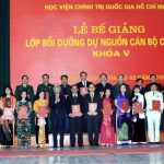 Đồng chí Trần Ngọc Thuận tốt nghiệp xuất sắc Lớp bồi dưỡng dự nguồn cán bộ cao cấp khóa V