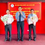 Cao su Lai Châu và Lai Châu II công bố quyết định về công tác cán bộ